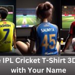 Create IPL Cricket T-Shirt 3D image with Your Name
