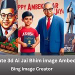 How to create 3d Ai Jai Bhim image Ambedkar Jayanti